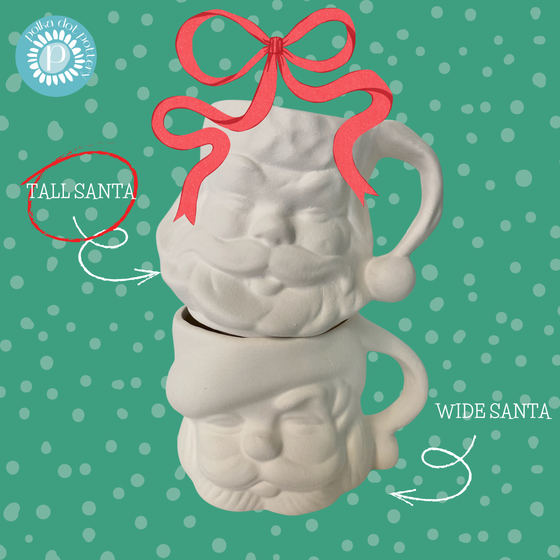 Step-By-Step Paint Your Own Santa Plate Class | Spokane - 2716 W. Northwest Blvd. | Sunday, December 14th | 11:00am - 1:00pm