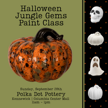  Halloween Jungle Gems Painting Class | Kennewick - Columbia Center Mall | Sunday, September 28th | 11am-1pm
