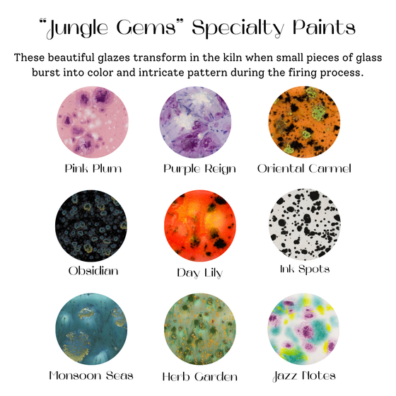 Halloween Jungle Gems Painting Class | Kennewick - Columbia Center Mall | Sunday, September 28th | 11am-1pm