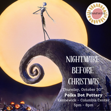 Nightmare Before Christmas Paint Night | Kennewick - Columbia Center Mall | Thursday, October 30th | 5:00pm - 8:00pm