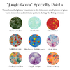 Spring Garden Party Jungle Gems Painting Class | Spokane Valley - 118 S. Pines | Sunday, May 17th | 11am-1pm