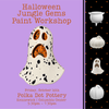 Halloween Jungle Gems Painting Class | Kennewick - Columbia Center | Friday, October 16th| 5:30pm-7:30pm