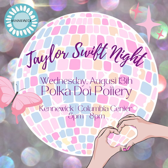 Taylor Swift Paint Night | Kennewick - Columbia Center Mall | Wednesday, August 13th | 5:00pm - 8:00pm